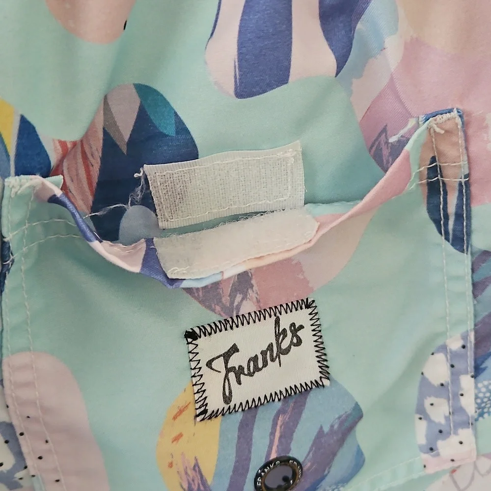 Frank's Australia Summer‎ Swim Trunks Pastel Size Small
